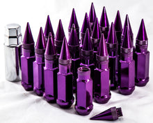 Load image into Gallery viewer, Aodhan XT92 Open Ended Lug Nut Set w/ Spike Caps - Various Thread Pitches; Universal