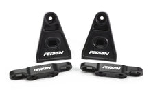 Load image into Gallery viewer, PERRIN Black High-Lift Hood Brackets - Subaru WRX / STi 2015-2026