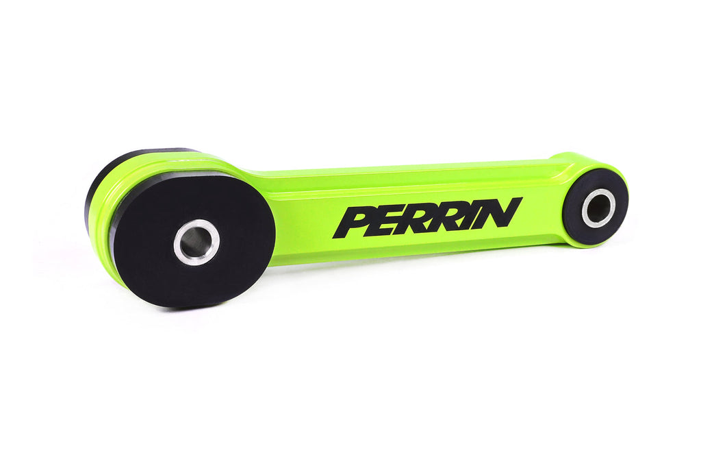 Perrin Performance Neon Yellow Street Series Pitch Stop Mount - Subaru WRX / STi 2002-2026