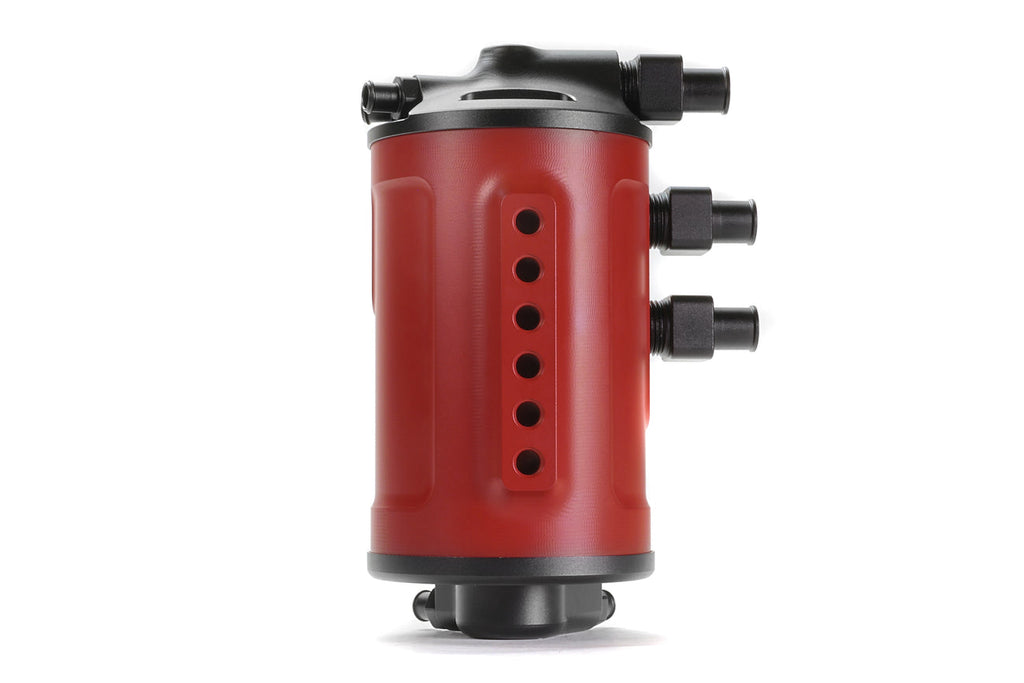 PERRIN Red Air Oil Separator - Subaru WRX 2002-2021 / STi 2004-2021