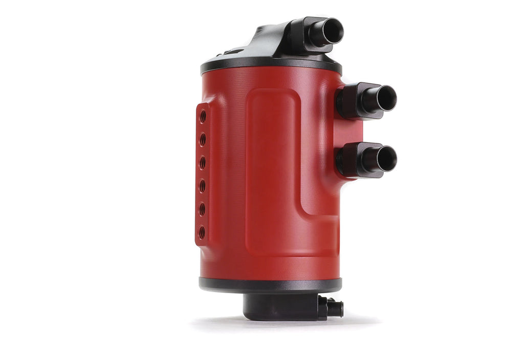PERRIN Red Air Oil Separator - Subaru WRX 2002-2021 / STi 2004-2021