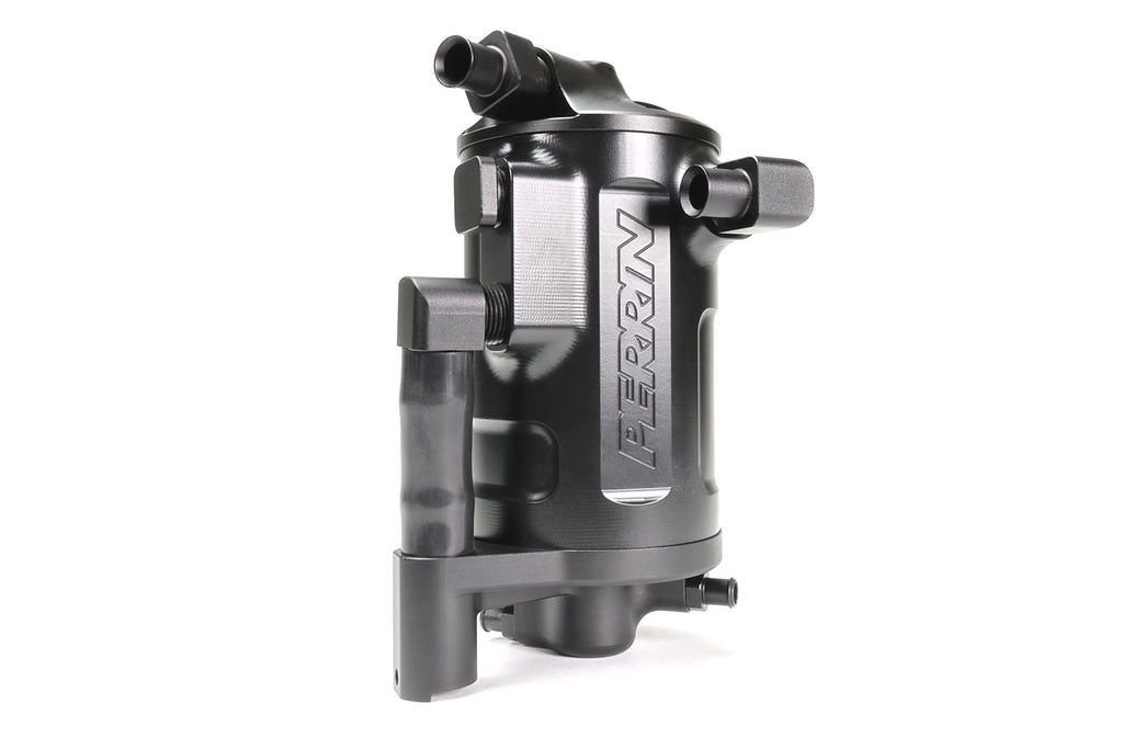 PERRIN Black Air Oil Separator - Subaru Ascent 2019-2025 / Outback XT & Legacy XT 2020-2025