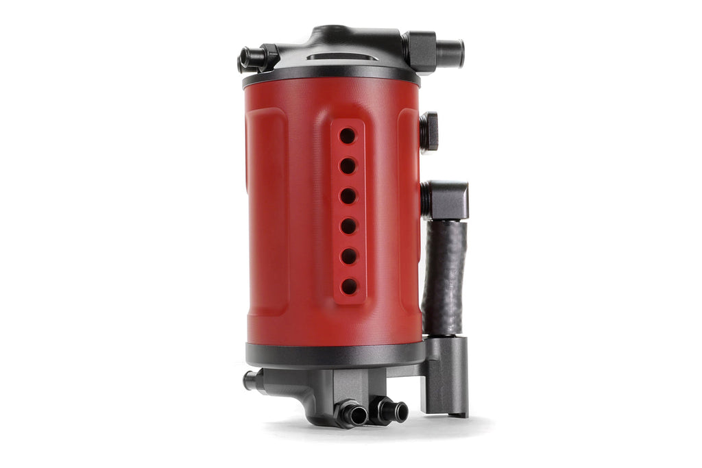 PERRIN Red Air Oil Separator - Subaru Ascent 2019-2025 / Outback XT & Legacy XT 2020-2025