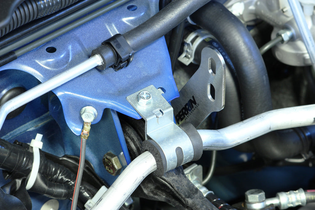 PERRIN Air Oil Separator FMIC Mounting Bracket - Subaru WRX 2002-2021 / STi 2004-2021
