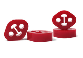 PERRIN Standard 4-Piece Exhaust Hanger Kit - Subaru WRX / STi 2002-2007 (+Multiple Fitments)