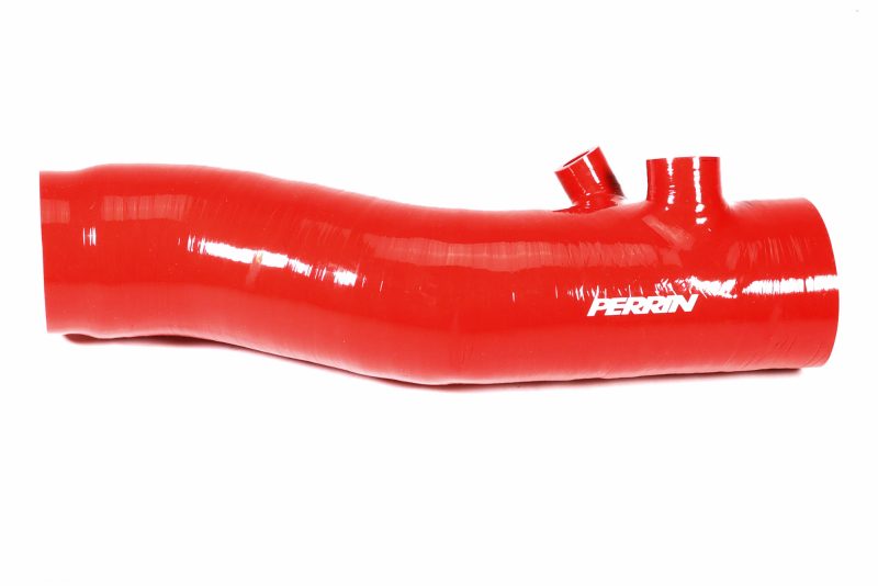 Perrin Long Type Red Turbo Inlet Hose  - Subaru WRX 2022+ (+Multiple FA24 Models)
