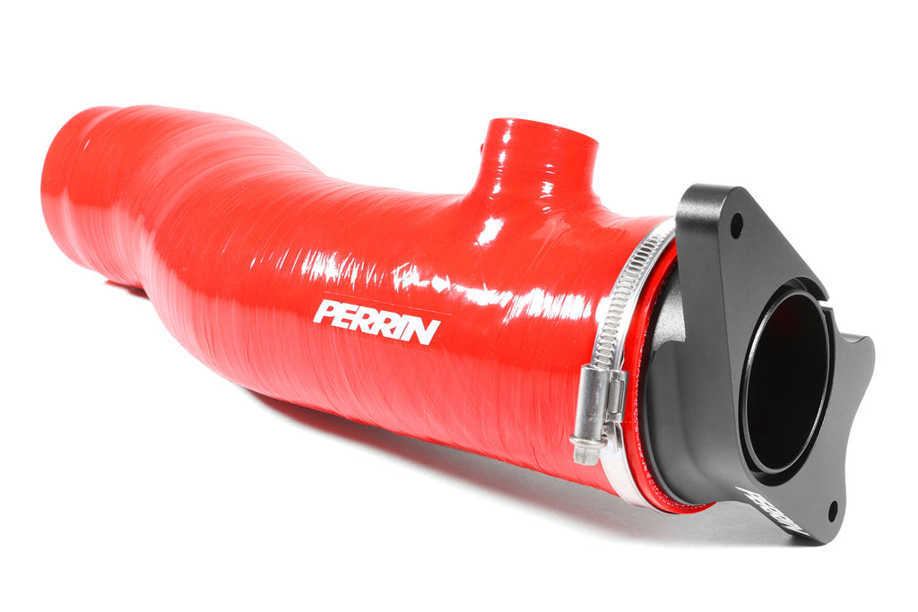 Perrin Long Type Red Turbo Inlet Hose  - Subaru WRX 2022+ (+Multiple FA24 Models)