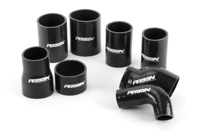 Perrin Front Mount Intercooler Kit [Black Core/Red Beam] - Subaru STi 2008-2014