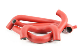 Perrin Front Mount Intercooler Kit w/ Piping [Silver Core / Red Piping] - Subaru WRX STI 2015-2021