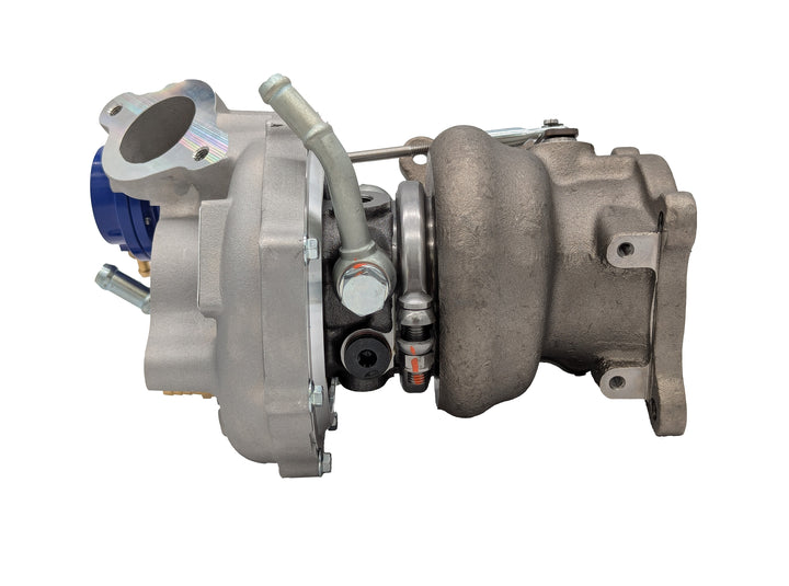 Forced Performance Blue BB 58mm Turbo LOPE (Black Housing; Internal 18Psi Tial MVI WG) - Subaru WRX 2015-2021