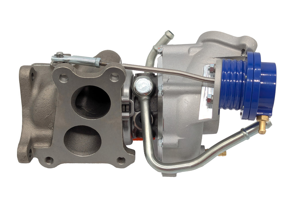 Forced Performance FA20 Blue L.O.P.E. Ball Bearing Turbocharger (Internal WG w/Factory 14psi Actuator) - Subaru WRX FA20 2015-2021