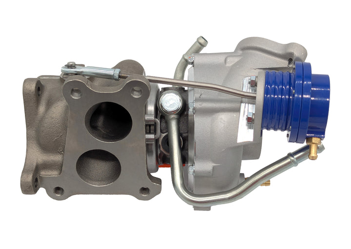 Forced Performance Blue BB 58mm Turbo LOPE (Black Housing; Internal 18Psi Tial MVI WG) - Subaru WRX 2015-2021