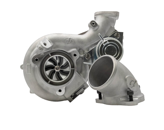 Forced Performance Black Journal Bearing Turbocharger - Mitsubishi Evolution X 2008-2015