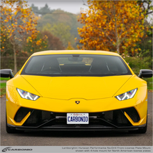 Load image into Gallery viewer, Carbonio No-Drill Front License Plate Mount - Lamborghini Huracan EVO / Performante / Sterrato 2019-2024