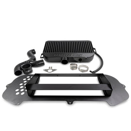 Process West Black Top Mount Intercooler w/ Shroud - Subaru Forester XT 2004-2008