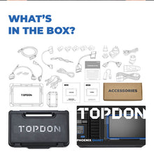 Load image into Gallery viewer, TOPDON Phoenix Smart 10.1&quot; OE-Level Scan Tool, Cloud-Based Programming, Adv Protocols