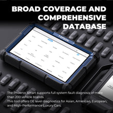 Load image into Gallery viewer, TOPDON Phoenix Smart 10.1&quot; OE-Level Scan Tool, Cloud-Based Programming, Adv Protocols