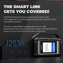 Load image into Gallery viewer, TOPDON Phoenix Smart 10.1&quot; OE-Level Scan Tool, Cloud-Based Programming, Adv Protocols