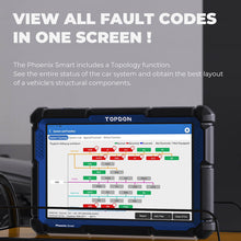Load image into Gallery viewer, TOPDON Phoenix Smart 10.1&quot; OE-Level Scan Tool, Cloud-Based Programming, Adv Protocols
