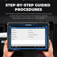 Load image into Gallery viewer, TOPDON Phoenix Smart 10.1&quot; OE-Level Scan Tool, Cloud-Based Programming, Adv Protocols