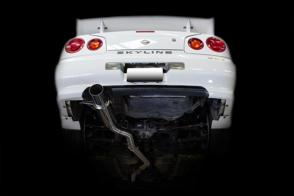 ISR Performance GT Single Exhaust - Nissan Skyline 25GTT R34 Coupe