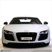 Load image into Gallery viewer, Carbonio No-Drill Front License Plate Mount - Audi R8 2006-2024