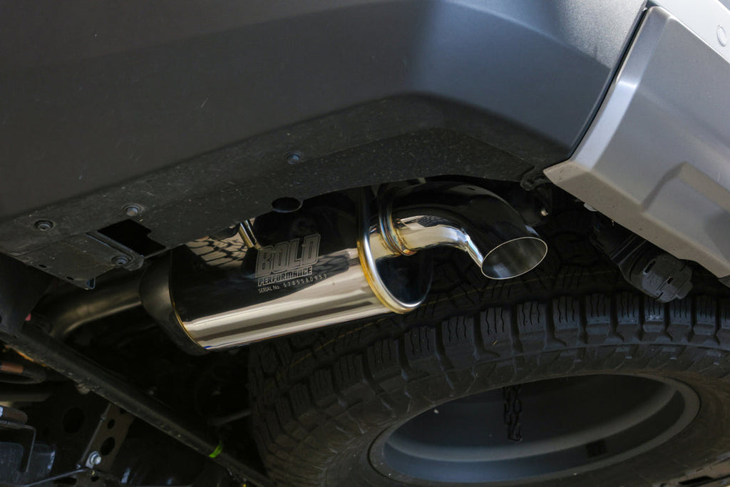 Remark x BOLD Quiet-Spec Catback Exhaust w/ Turndown Tip - Lexus GX550 2024+