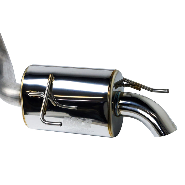 Remark x BOLD Quiet-Spec Catback Exhaust w/ Turndown Tip - Lexus GX550 2024+