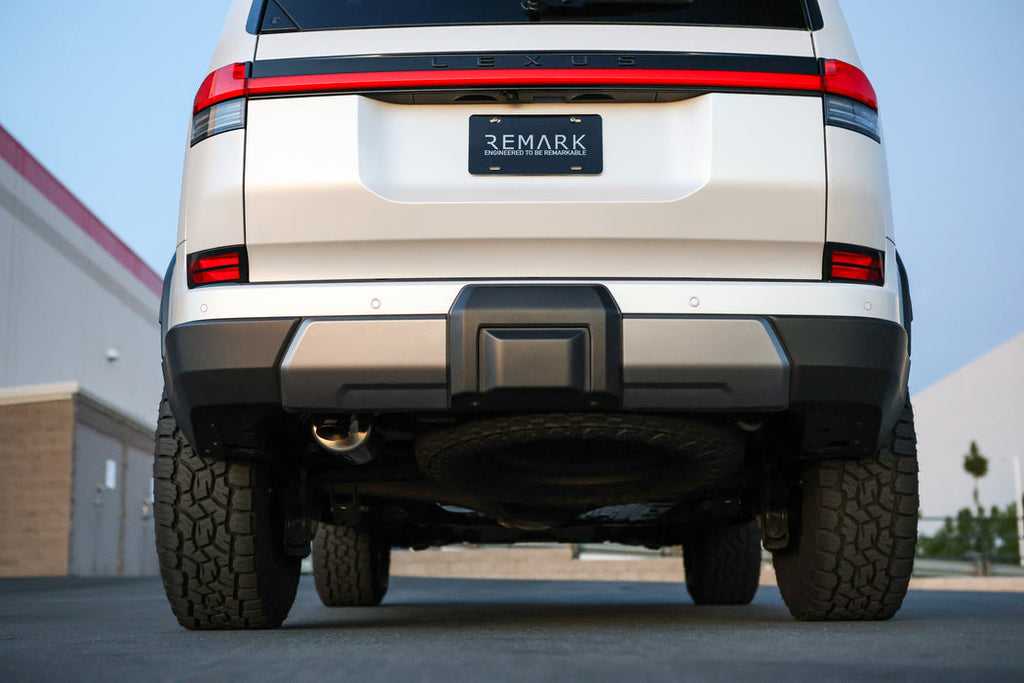 Remark x BOLD Quiet-Spec Catback Exhaust w/ Turndown Tip - Lexus GX550 2024+