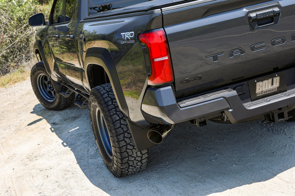 Remark x BOLD 4.5" Polished Tip Catback Exhaust - Toyota Tacoma Trailhunter 2024+