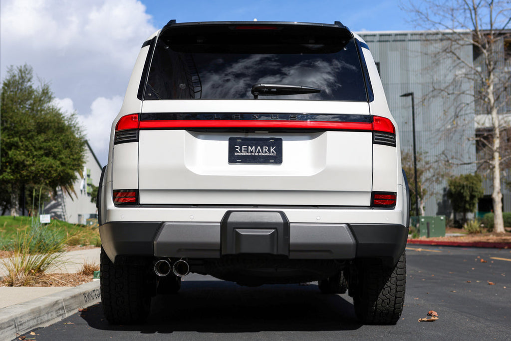 Remark Catback Exhaust System w/ Straight Tips - Lexus GX550 V6 Turbo 2024+
