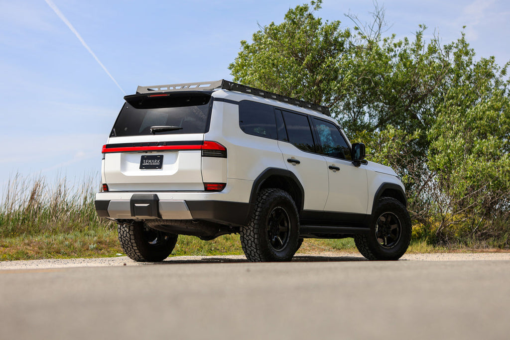 Remark Catback Exhaust System w/ Turn Down Tips - Lexus GX550 V6 Turbo 2024+