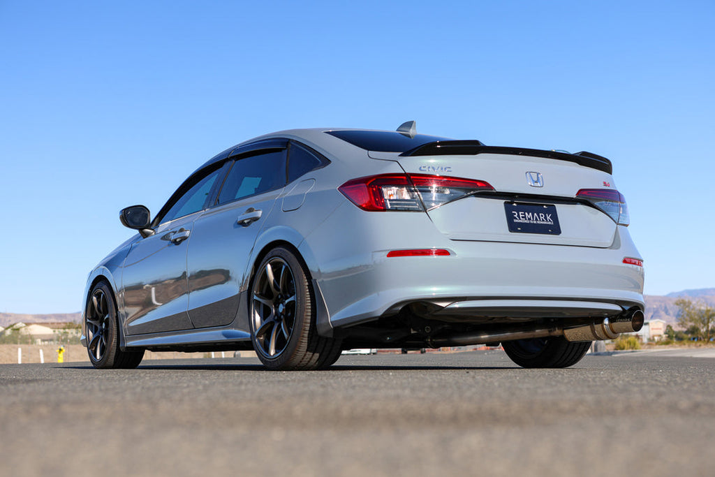 Remark R1 Spec Single Exit Stainless Tip Catback Exhaust - Acura Integra (DE4) 2023+