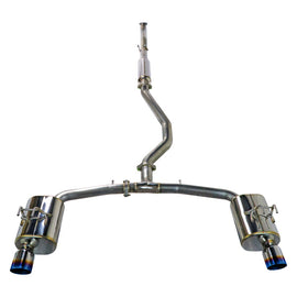Remark Catback Exhaust w/ Burnt Stainless Steel Tip - Acura Integra (DE4) / Honda Civic Si 2022+
