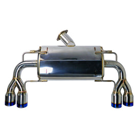 Remark Burnt Quad Tip (Non-Resonated) Sports Touring Spec Catback Exhaust - Subaru STi GR Hatch 2008-2014