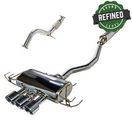 Remark Sports Touring Triple Tip Q-Spec Catback Exhaust w/ Front Pipe - Honda Civic Type R FL5 2023+