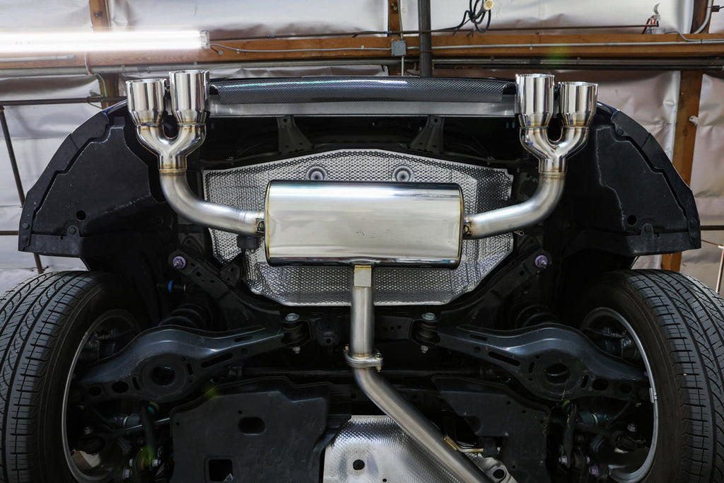 Remark Quiet-Spec Quad Stainless Tip Catback Exhaust - Toyota Corolla Hatchback (E210) 2023+