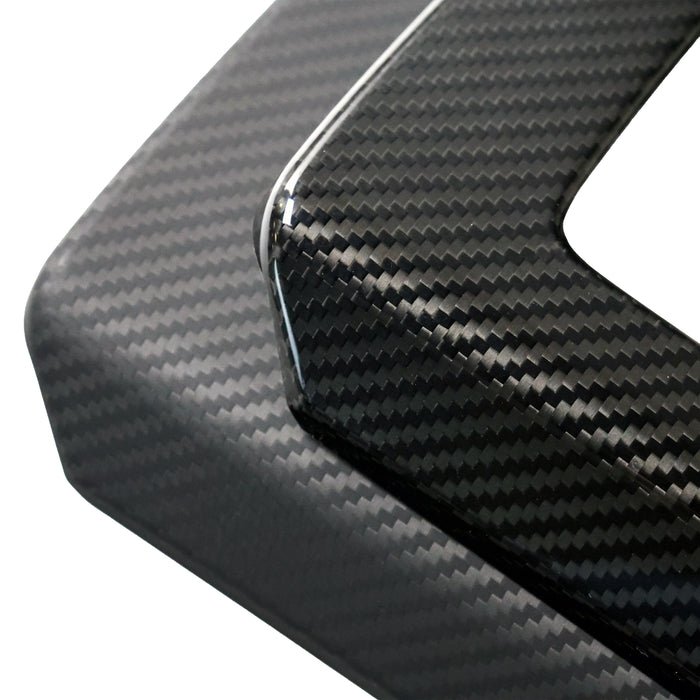 Remark Matte Carbon Fiber Console Cover - Honda Civic (Manual; Excl Type-R) 2022+