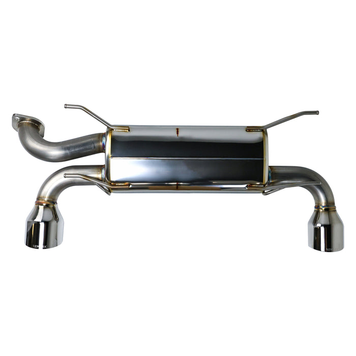 Remark Axleback Exhaust w/ Muffler & Stainless Single Wall Exhaust Tips - Scion FR-S / Subaru BRZ / Toyota 86 2013-2020