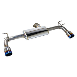REMARK Dual Burnt SS Single Wall Tip Muffled Axleback Exhaust - Mazda 3 / Mazda 3 Turbo 2019-2025