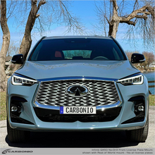 Load image into Gallery viewer, Carbonio No-Drill Front License Plate Mount - Infiniti QX50 / QX55 2019-2026