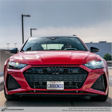 Load image into Gallery viewer, Carbonio No-Drill Front License Plate Mount - Audi RS6 2020-2026