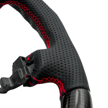Load image into Gallery viewer, NRG OEM Plus Carbon Fiber Steering Wheel w/ Red Stitch &amp; Red Center Mark - Toyota Tacoma 2012-2023 (+Multiple Fitments)