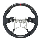 NRG OEM Plus Carbon Fiber Steering Wheel w/ Black Stitch & Red Center Mark - Toyota Tacoma 2012-2023 (+Multiple Fitments)