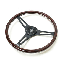 Load image into Gallery viewer, NRG Classic Vintage 380mm Steering Wheel [3 Spoke Center 1in Deep Dish] - Universal
