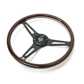 NRG Classic Vintage 380mm Steering Wheel [3 Spoke Center 1in Deep Dish] - Universal