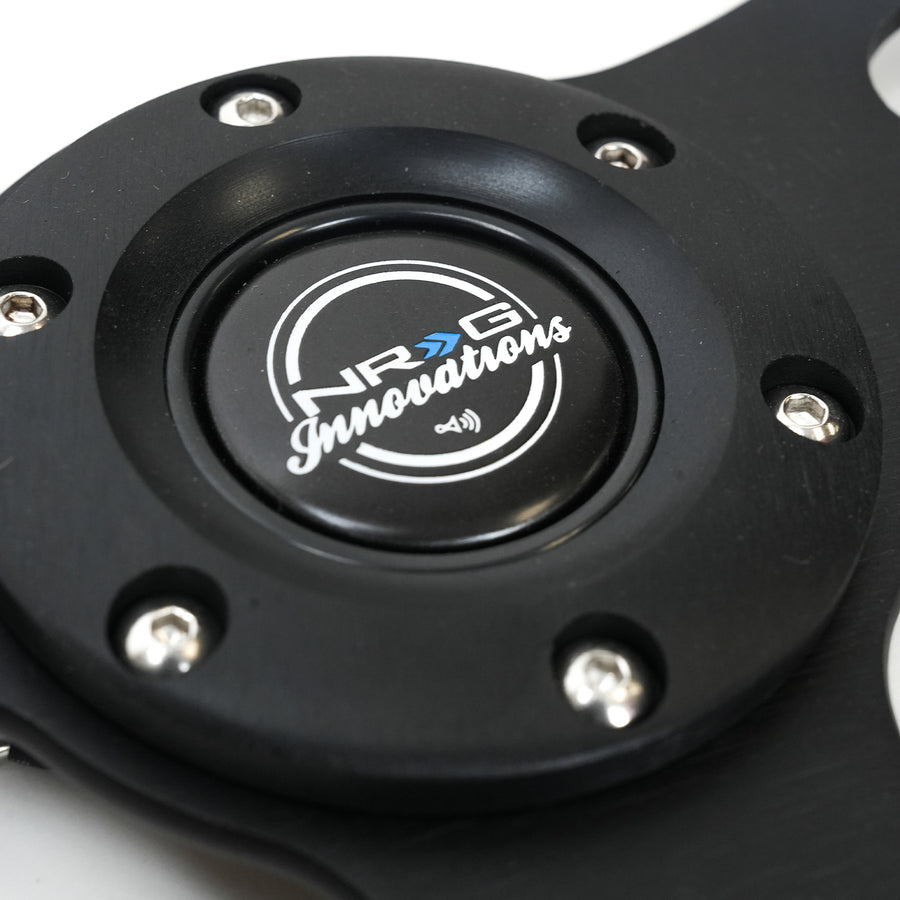 NRG Classic Vintage 380mm Steering Wheel [3 Spoke Center 1in Deep Dish] - Universal