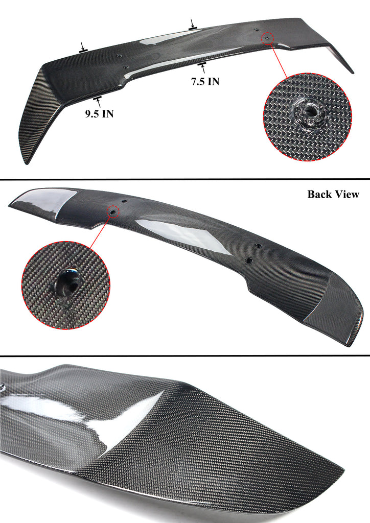Invoke Concepts Carbon Fiber Swan Neck Spoiler - Subaru BRZ / Toyota GR86 2022+