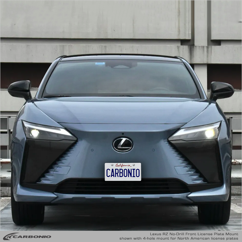Carbonio No-Drill Front License Plate Mount - Lexus RZ 450e 2025-2027