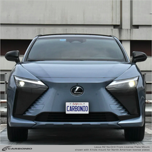 Load image into Gallery viewer, Carbonio No-Drill Front License Plate Mount - Lexus RZ 450e 2025-2027